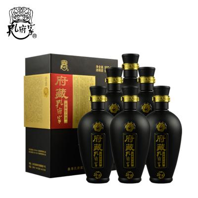 China F10 0.5L 52% Cheap Chinese Classics Brand Of White Whiskey 19*13*27cm/bottle for sale