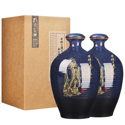 China Baijiu Licor Viski Rice Wine Maker Vintage Chinese Popular Alcohol Drinks Cheap Chinese Liquor 500ml for sale