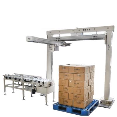 China Fully Automatic Food Bag Palletizer Arm Robot Palletizer Automatic Price Automated Stacking Machine for sale