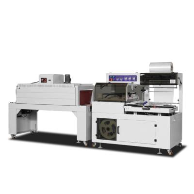 China Automatic Film L Bar Shrink Sealing Packaging Machine L Type Shrink Paper Wrapping Food Heat POF PVC Machine for sale