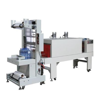 China Beverage Factory Wholesale Price Semi-automatic Seal Cardboard Bottle Sleeve Vertical Shrink Paper Wrapping Machine for sale