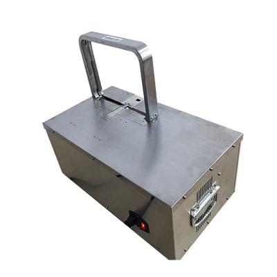 China Small CLOTHING Vegetable Strapping Wrapping Machine For Rose Vegetable /electric Strapping Machine for sale