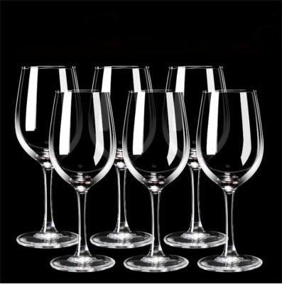 China Factory Wholesale Cheap High Quality White Wine Glass Goblet Durable Long Stem Wine Glass White Drinkware for sale