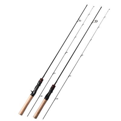 China Carbon Jetshark Carbon Fishing Pole 1.5m/1.68m/1.8m/1.98m UL Action Spinning Casting Lure Fishing Rod for sale