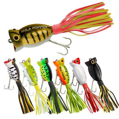 China ABS Plastic Jetshark 11g/5cm Hard Plastic 3D High Simulation Eyes Strong Treble Hooks ABS Plastic Fishing bait Popper Simulated Hard Lures for sale