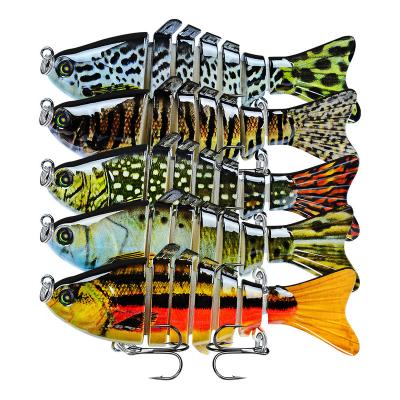 China ABS Jetshark 10cm 15.5g 15colors 7 Section Lure Bionic Lure for sale