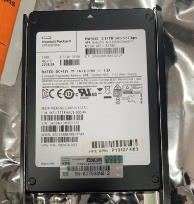 China Hdd HPE Primera 600 3.84TB SAS SFF (2.5in) SSD R0P96A for sale