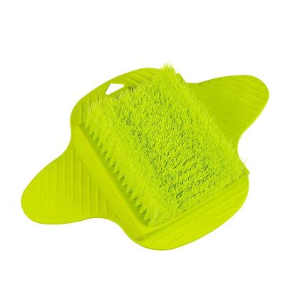 China EXFOLIATING New Item Plastic Easy Feet Pour Clean Slipper Foot Cleaning Brush Massager for sale