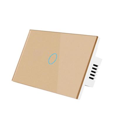 China 1/2/3/4 Strip Wall Touch 4 Modular Light Zigbee No Neutral Us Tuya Wifi RF Smart Switch for sale