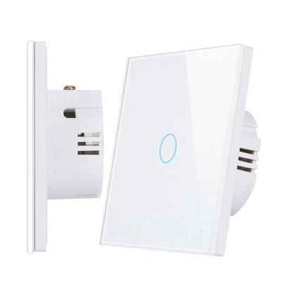 China 1/2/3/4Gang Neutral Wireless Australian Wall 3 Band Gold Tuya Wifi Life Smart Lamp Switch for sale