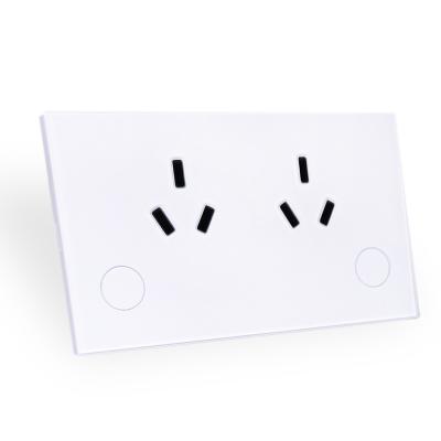 China Universal WIFI Remote Control Wall Australia Wifi Socket Zigbee Tuya Wifi Smart Plug With Usb for sale