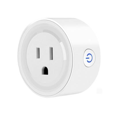 China Customized Brand Uk Alexa Amazon Logo Voice Control Residential/Multipurpose Wifi Smart Plug With Power Monitoring for sale