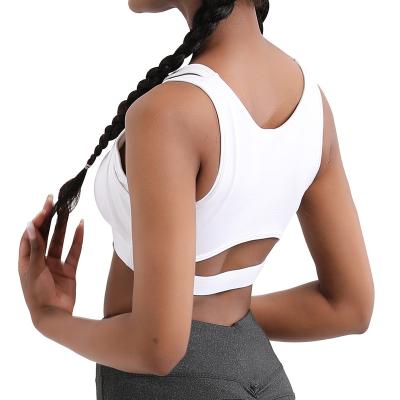 China Wholesale Breathable Custom Logo Print Yoga Bra Fitness Top Sports Wear High Quality Custom Logo Women Yoga Briefs for sale