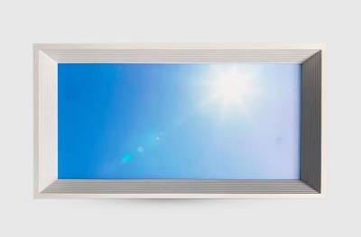 China Indoor Ceiling Lamp Panel LED Blue Sky Light Square Artificial Skylight 60x120 for Roof Decorative Lighting for sale