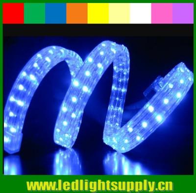 China 100 meters PVC led rope light 4 wires DIP 5mm led flex rope for club for sale