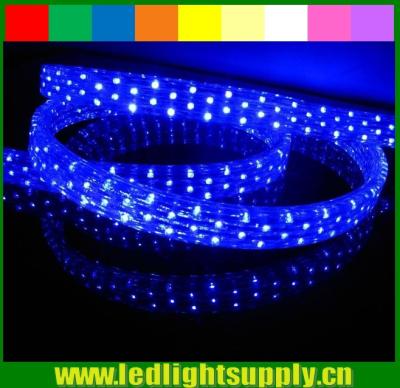 China High intensity 11x20mm 5 wires flat led rope light 110v/220v for sale