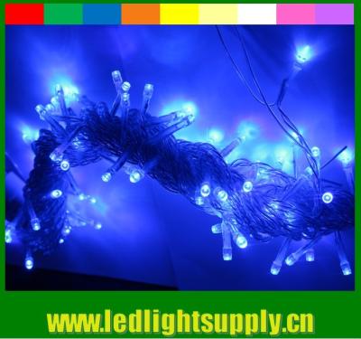 China Strong PVC 100 bulbs 12v led string lighting warm white for outdoor for sale