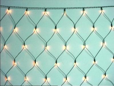 China Flat emitting 220v fairy christmas led lights net CE ROHS approval for sale