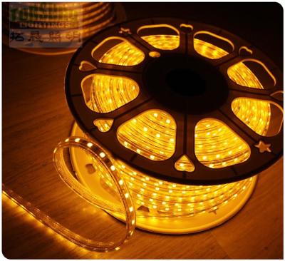 China 2017 new 110V AC yellow ledstrip ip65 tape SMD 60LED/M Manufacturer for sale