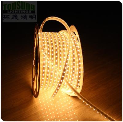 China AC ip65 Leuchten mit LED-Band 50m flexibler Streifen 130V 5050 smd Streifen 60LED/m warmes Weiß zu verkaufen