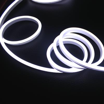 China 24v white mini flexible neon tube lights 6*13mm micro size 2835 silicone rope lights for signs for sale