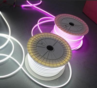 China Super bright mini neonflex perfect flexibility led neon flex rope strip 6x13mm 24v white tape for sale