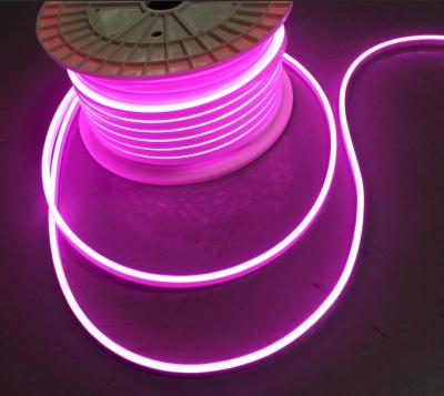 China 12v 6mm roze neon flexibele led strips mini flex led neon touw licht Te koop