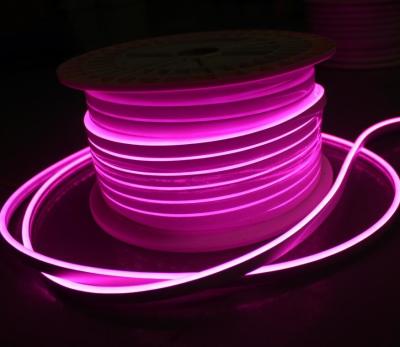 China Reclame Led Neon Sign Mini Led Neon Flex Led Flexible Neon Strip Light 12v roze/paars Te koop