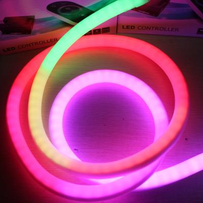 China Increíble 360 LED neón Flex digital rgb neón cuerdas luces de banda direccionable 18 mm en venta