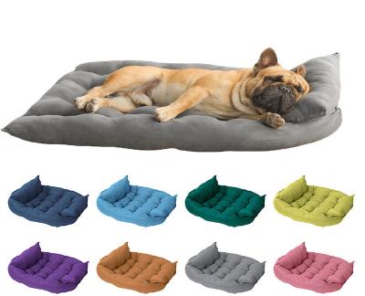 China Wholesale Breathable High Quality Different Size Pet Bed Soft Comfortable Warm Luxury Dog Bed for sale