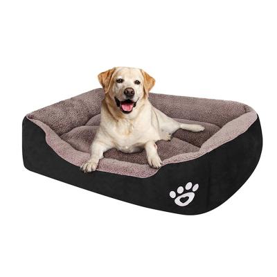 China Breathable All Weather Dual Use Double Sided Pet Beds And Accessories Dog Sofa Bed Dog Nest Large Rectangle Breathable Pet Beds for sale