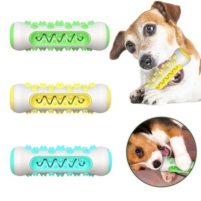 China Sustainable Factory direct wholesaler Dental Care Teeth Cleaning Durable Natural Rubber Pet Chew Ball Rubber Dog Toy for sale