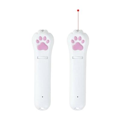 China Confirmed Indicator Funny Red Exercise Laser Pet Toy New Update USB Interactive Pursuit 3 in 1 Cat Laser Pointer Toy for sale