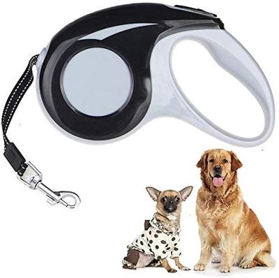 China Thoughtful Automatic Stretchable Pet Traction Rope Lead Dog Walking Training Heavy Duty Retractable Leash for sale