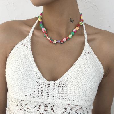 China TRENDARY national retro style necklace women fruit small fresh fashion clavicle chain necklace for summer for sale