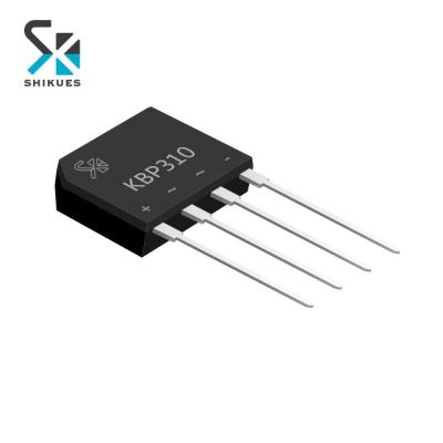 China Inverter/Converter Diode 1000V 3A KBP Package Bridge Rectifier Diode Original Manufacturer SHIKUES KBP310 for sale