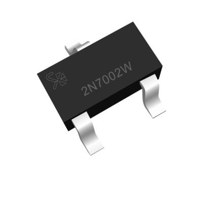 China NPN Enhancement Mode Field Effect Transistor Power Current MOSFET 2N7002W 2N7002W for sale