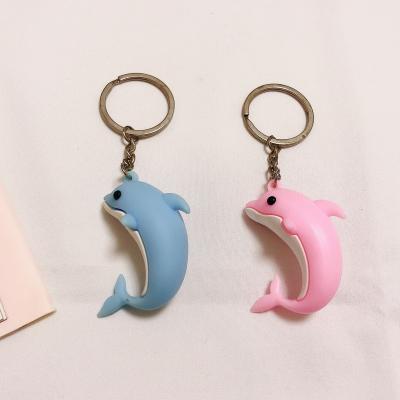 China Creative Cartoon Anime Cartoon PVC Bag Promotion Animal Key Chain Rubber Key Chain Gift Pendant for sale