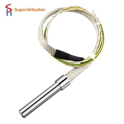 China SS321/316L/310S/Incoloy600/800/825 Industrial 240V Bring Cartridge Heater For Injection Thermocouple Machine for sale