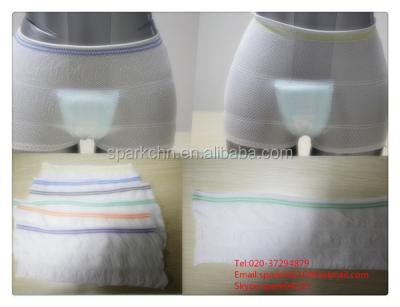 China Antibacterial Underwear Hospital Mesh Disposable Panties For Pregnant Women for sale