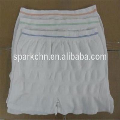 China Incontinence Antibacterial Seamless Adult Washable Briefs Unisex Underwear for sale