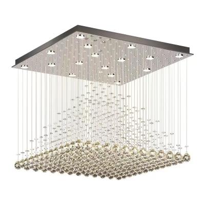 China Modern Global Class One Modern Art Deco Chandelier Hotel Lobby Crystal Component Chandelier Villa Light for sale