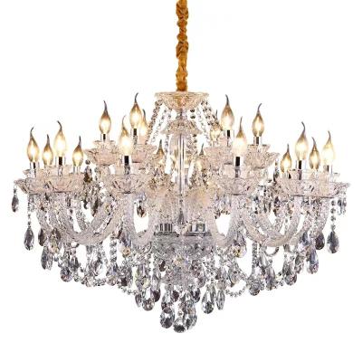 China Factory Wholesale Price Modern Indoor Staircase Lighting Mary Tris Crystal Chandelier for sale