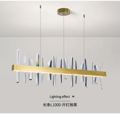 China Zhongshan factory modern k9 crystal chandelier suitable for living room dining room bedroom balcony for sale