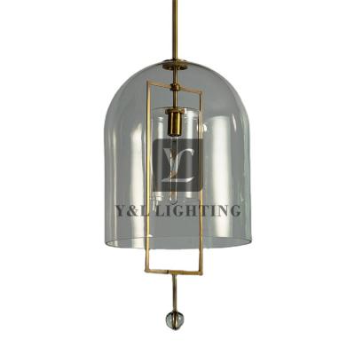 China Large modern gold chandelier glass ceiling lighting modern luxury chandelier suitable for living room, kitchen, dining room table, for sale