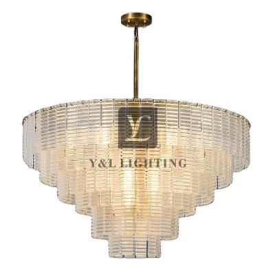 China Modern hot sale factory modern luxury crystal chandelier suitable for living room, villa, bedroom, hotel for sale