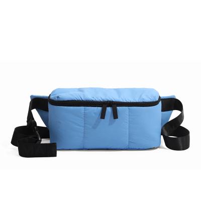 China 2023 hot sale anti-theft soft material stripper bags high quality unisex waist bag for sale