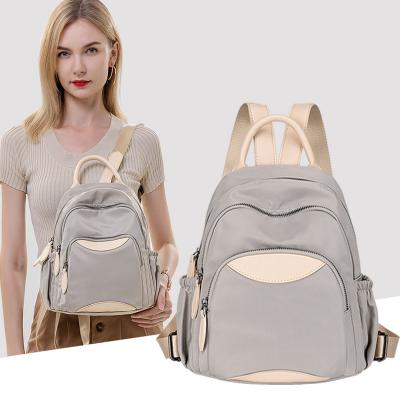 China Fashion brand design waterproof canvas travel bags 2023 student bags for women ins casual backpacks for sale