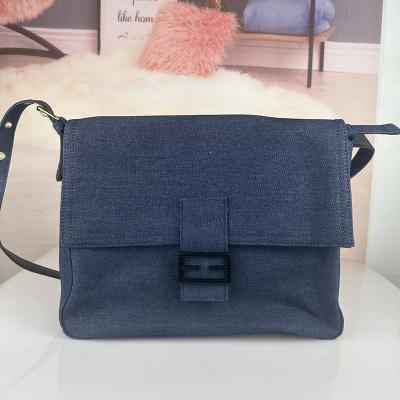 China Vintage Denim Shoulder Bag Young Ladies Fashion Customized Cross - Body Bag 2023 New Bags for sale