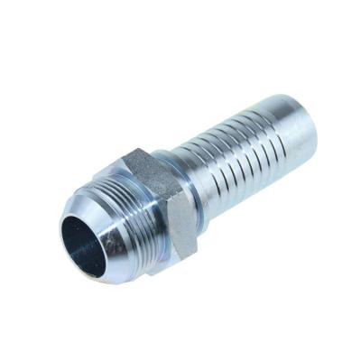 China Carbon Steel JIC Male 74 Degree Cone Seal Hydraulic Hose End Fittings Carbon Steel (16712) for sale